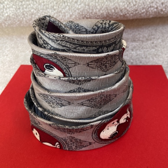 snoopy (peanuts) silk tie - Picture 6 of 9
